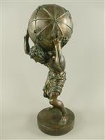 Beeld Atlas - 42 cm - Polystone - Decoratief Beeld