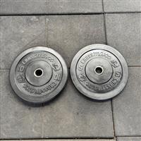 Lifemaxx - Crossmaxx - LMX87 - Technique & Bumper Plate 50mm - Prijs per kilogram