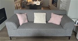 Zo goed als nieuwe design zetel 3-zit  