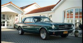 Ford Mustang Coupe 1965 Turquoise V8 289 automaat