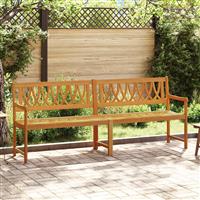vidaXL Tuinbank Naturel 220 x 55,5 x 90 cm Massief Acaciahout