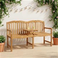 vidaXL Handgemaakte Rozenbank Naturel 155 x 60 x 94 cm