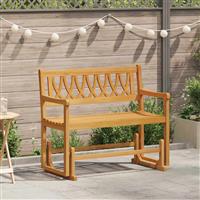 vidaXL Tuin Glider Bank Naturel 110 x 59 x 97 cm Massief Acaciahout