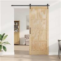 vidaXL Binnendeur Naturel 83 x 232 cm Multiplex