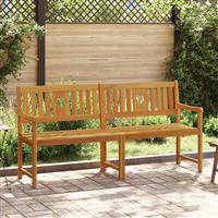 vidaXL Tuinbank Naturel 180 x 55,5 x 90 cm Massief Acaciahout