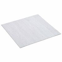 vidaXL Zelfklevende Vloerplanken 30,5 x 30,5 cm 20 pcs PVC Wit