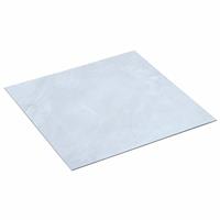 vidaXL Zelfklevende Vloerplanken 30,5 x 30,5 cm 20 pcs PVC Wit Marmer