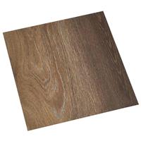 vidaXL Zelfklevende Vloerplanken 30,5 x 30,5 cm 20 pcs PVC Bruin