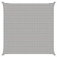 vidaXL Zonneschaduwzeil Lichtgrijs en wit. 4,5 x 4,5 m HDPE