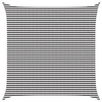 vidaXL Zonneschaduwzeil Antraciet en Wit 7 x 7 m HDPE