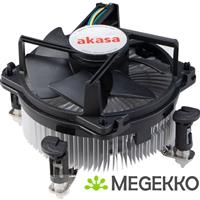 Akasa AK-955A-BV2 koelsysteem voor computers Processor Luchtkoeler 9 cm Aluminium, Zwart 1 stuk(s)