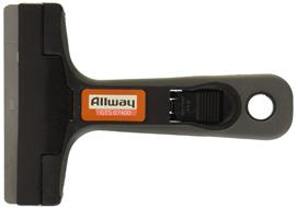 Allway glas- en tegelreiniger GTS 07400 met 1 mes E1130709-OVD-AGTS-07400