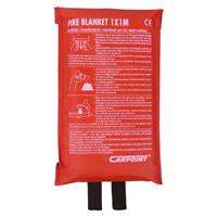 CARPOINT Blusdeken fire blanket 1m x 1m 7100