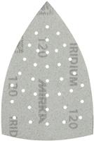 Mirka Iridium Grip klittenband schuurstroken delta 100x152mm met 36 gaten voor Mirka DEOS, DTS/DTSC 