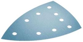 Festool Granat Delta 100 x 150 Stickfix schuurpapier met 9 (NIEUW TYPE) gaten voor DTS/DTSC 400 STF-