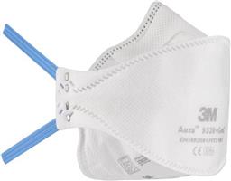 3M Aura 9320+ Comfortabel Stofmasker Klasse FFP2 per stuk verpakt 3M-9320+