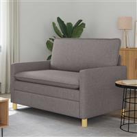 vidaXL Bank Taupe Stof