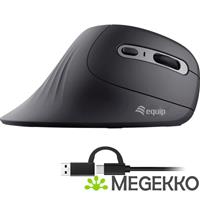 Equip 245119 muis Universeel Rechtshandig USB Type-A + USB Type-C Optisch 7200 DPI