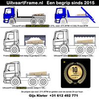 Uitvaart met een truck / haakarm in België