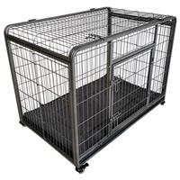 Hondenbench Heavy Duty Hamerslag 123cm 