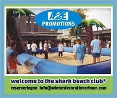 verhuur beachvolleybal attractie shark beach club