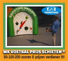 verhuur wk voetbal spelen penaltymuur etc.
