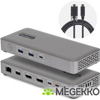 StarTech.com 208UE-USB4-DOCK laptop dock & poortreplicator Bedraad Grijs