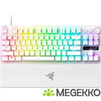 Razer Huntsman V3 Pro Tenkeyless 8KHz Gaming Toetsenbord Wit