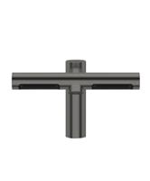 Handwas Wastafelkraan met Föhn handdroger BWS Pure Gun Metal 1200 W