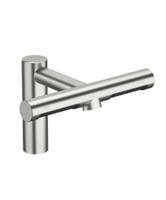 Handwas Wastafelkraan met Föhn handdroger BWS Pure Brushed 1200 W
