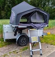 Daktent te huur+trailer