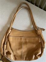 Handtas in leder