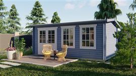 Blokhut - Tuinhuis Sophie | 40 mm | onbehandeld