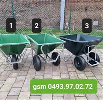 nieuwe sterke XXL kruiwagens