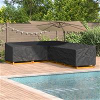 vidaXL Meubelhoes Zwart 330 x 255 x 80 cm 210D Oxford Stof