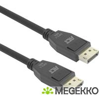 ACT 1 meter 4K@240Hz. 8K@60Hz of 10K@30Hz DisplayPort 2.1 kabel. DP80 UHBR20