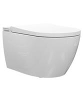 Douche WC Plieger Capri Met Zitting Glanzend Wit