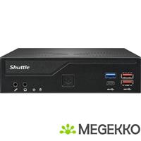 Shuttle Slim PC DH770 , S1700, 2x HDMI, 2x DP , 2x 2.5G LAN, 2x COM, 8x USB, 1x 2.5 , 2x M.2, 24/7 p