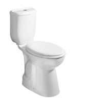 Toilet Creavit Handicap Comfort Height Staand toilet S-uitgang 38.5x67.2x91.1cm Wit
