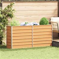 vidaXL Verhoogde plantenbak Licht Bruin 160 x 40 x 45 cm