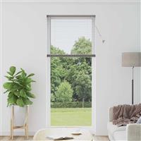 vidaXL Venetiaanse Jaloezieën Zilver 220 x 85 cm Aluminium