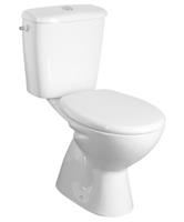 BWS Miguel Staand Toilet Glans Wit SK