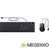 Belkin BBZ014TT toetsenbord Inclusief muis Universeel USB AZERTY Engels Zwart