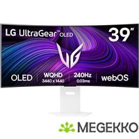 LG Ultragear 39GX90SA-W  39  Wide Quad HD 240Hz Curved OLED gaming monitor
