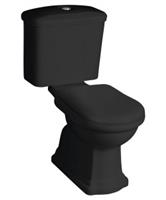 BWS Retro Kerasan Staand Toilet Glans Zwart SK