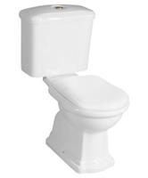 BWS Retro Kerasan Staand Toilet Glans Wit PK Set 12