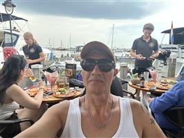 Mediterrane gewillige man 