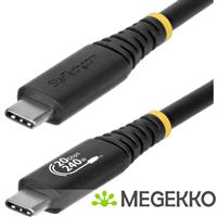 StarTech.com 2m USB4 Kabel, 20Gbps, USB-IF Gecertificeerde USB-C Kabel, 240W PD EPR, 4K 120Hz DP 1.4