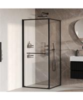 BRAUER Luminis Douchecabine 2-Delig Naar Binnen Draaiend 90x90x200 Omkeerbaar Helder Glas Incl. Glas