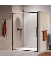 BRAUER Galactic Nisdeur 2-Delig Schuif 160x200 Omkeerbaar Helder Glas Incl. Glascoating PVD Gunmetal